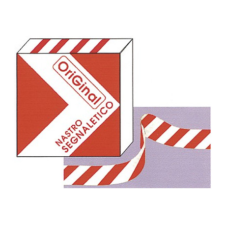 WARNBAND ROT/WEISS...