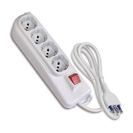 MULTIPRESE CON INTERRUTTORE