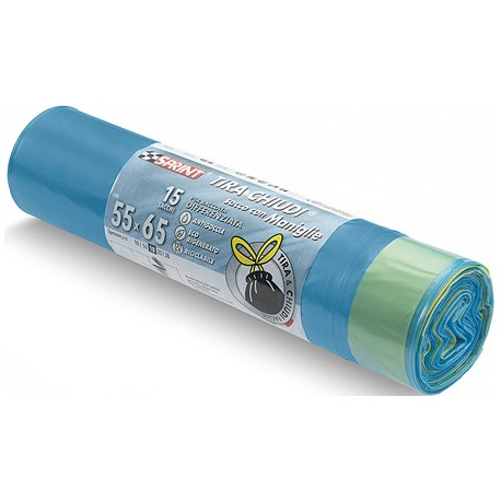 SACCHI IMMONDIZIA CON MANIGLIE