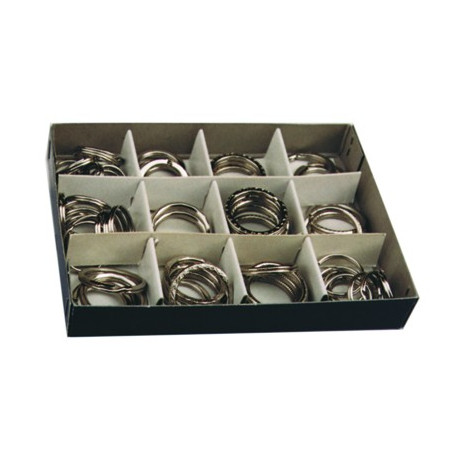 ASSORTIMENTO ANELLI PER CHIAVI