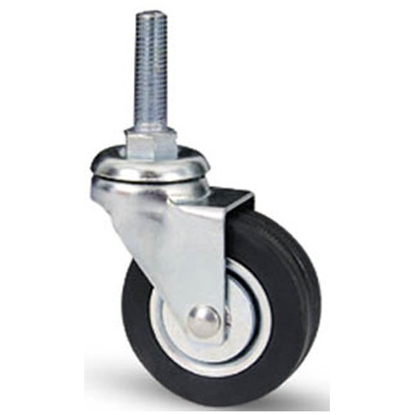 RUOTA NERA CON PERNO...