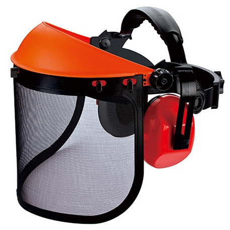 VISERA IN RETE CON CUFFIA