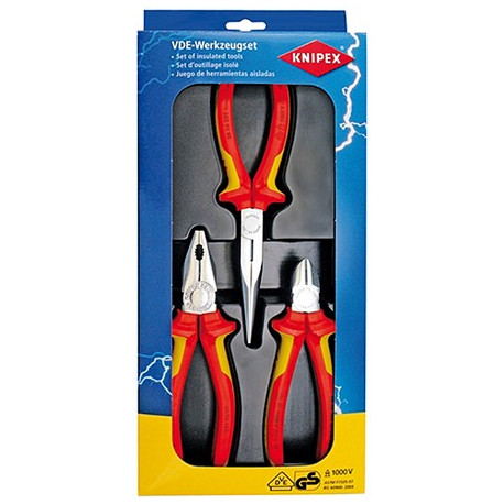 PINZE ISOLATE KNIPEX SET 3...