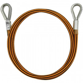 Wire Steel Rope No cut lanyard with two loops KONG