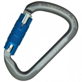 Large Multiuse Twist Lock cyan/grey KONG