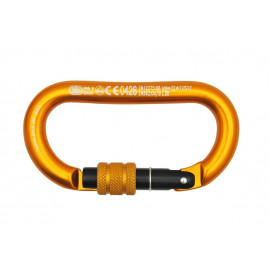 Oval Alu Classic Screw Sleeve Orange/Black KONG