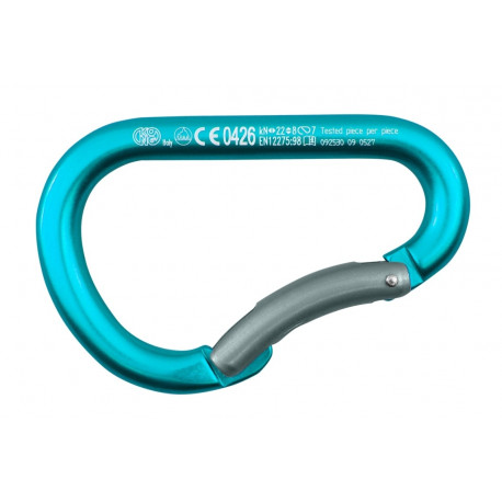 Paddle Bent Gate Keylock Cyan/Grey KONG