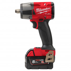 M18 FMTIW2F12-502X - AVV. A IMPULSI 18 VOLT 1/2" 5,0AH TECNOLOGIA FUEL VALIGETTA HEAVYDUTY CON ANELLO DI FRIZIONE F MILWAUKEE