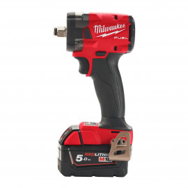 M18 FIW2F12-502X - AVV. A IMPULSI COMPATTO 18 VOLT 1/2" 5.0AH FUEL VALIGETTA HEAVYDUTY CON ANELLO FRIZIONE F MILWAUKEE