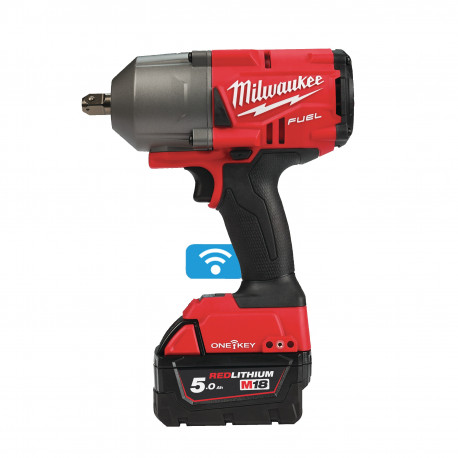 M18 ONEFHIWP12-502X - AVV IMPULSI ALTA POTENZA 18 VOLT 1/2" 5,0AH FUEL ONE KEY VALIGETTA CON PERNO P MILWAUKEE