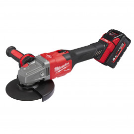 M18 FHSAG125XB-552X - SMERIGLIATRICE 18 VOLT DISCO 125MM 5,5 AH TECNOLOGIA FUEL VALIGETTA HEAVYDUTY MILWAUKEE