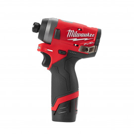 M12 FID-202X  - AVV. A IMPULSI COMPATTO 12 VOLT 1/4" 2,0AH TECNOLOGIA FUEL VALIGETTA HEAVYDUTY MILWAUKEE