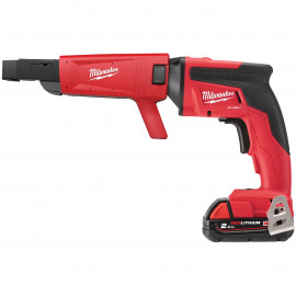 M18 FSGC-202X  - AVVITATORE PER CARTONGESSO 18 VOLT 2,0AH TECNOLOGIA FUEL VALIGETTA HEAVYDUTY MILWAUKEE