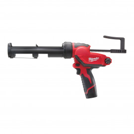 M12 PCG/310C-201B - PISTOLA PER SILICONE PORTACARTUCCIA 310MM 12 VOLT (1 BATTERIA) 2,0 AH MILWAUKEE