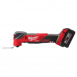 M18 FMT-502X - UTENSILE MULTIFUNZIONE 18 VOLT 5.0AH TECNOLOGIA FUEL VALIGETTA HEAVYDUTY MILWAUKEE