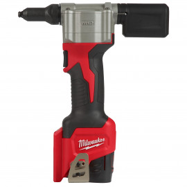 M12 BPRT-201X - RIVETTATRICE COMPATTA 12 VOLT (1 BATTERIA) 2,0AH VALIGETTA HEAVYDUTY MILWAUKEE