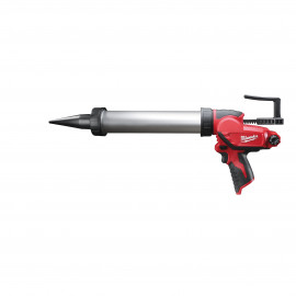 M12 PCG/400A-0 - PISTOLA PER SILICONE TUBO ALLUMINIO 400MM 12 VOLT - SENZA BATTERIA MILWAUKEE