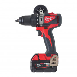 M18 BLPD2-502X - TRAPANO BATTENTE 18 VOLT 5,0AH BRUSHLESS VALIGETTA HEAVYDUTY MILWAUKEE