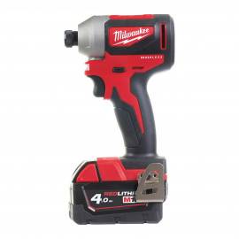 M18 CBLID-402C - AVV. A IMPULSI COMPATTO 18 VOLT 1/4" 4,0AH COMPACT BRUSHLESS MILWAUKEE