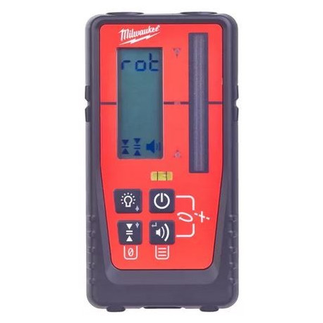 LRD100 - RICEVITORE LASER LINEARI 100 M E ROTATIVI 250 M VERDE/ROSSO MILWAUKEE