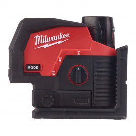 M12 CLLP-301C - LASER VERDE A DUE LINEE CON PIOMBO 3.0AH MILWAUKEE