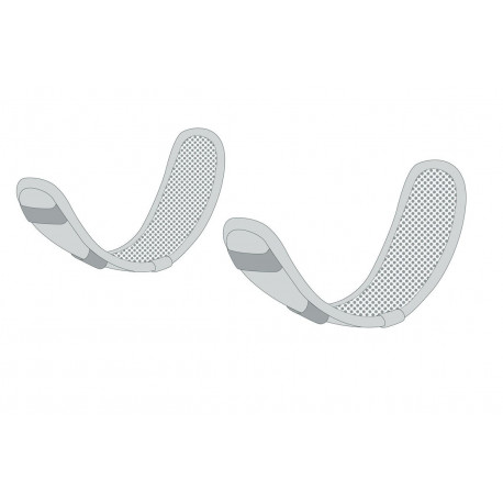 Imbottiture di comfort per imbracature SWAN 10pz