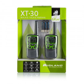 Radio Walkie Talkie Midland XT30 VERDE coppia