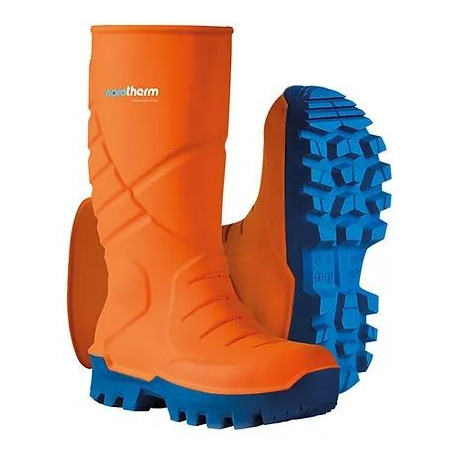 STIVALE NORATHERM S5 ARANCIO SPIRALE SAFETY S5 POLIURETANO