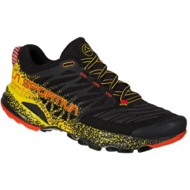 Akasha II Black/Yellow Scarpe Mountain Running La Sportiva