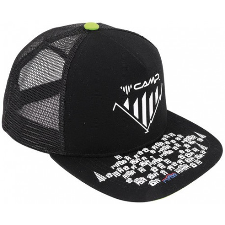 PREMANA HAT Taglia unica - Nero / Lime CAMP