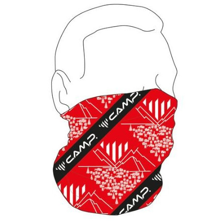 FASCIA MULTIUSO Taglia unica - Rosso CAMP