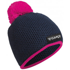 BOB BEANIE - Blu scuro / Fucsia  CAMP