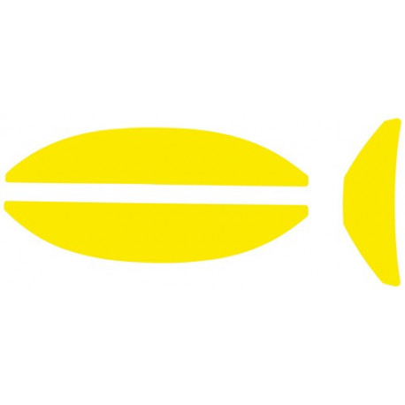 ARES STICKERS - NEON YELLOW CAMP