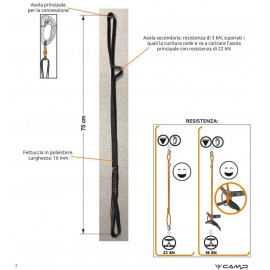 TURBOHAND WEBBING LANYARD CAMP