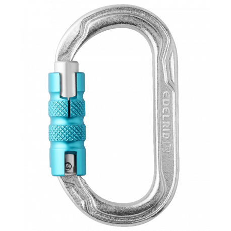 85209 Oval Power Steel Triple silver Edelrid 852090000060