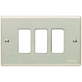 PLACCA ALLUMINIO 1 POSTO