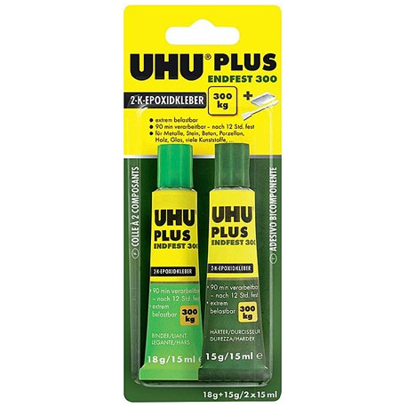 UHU PLUS BICOMP. 2x15ml