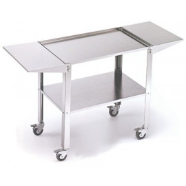 CARRELLO INOX  128x46