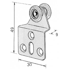 CARRELLO 2 RUOT  12.00000 OMGE