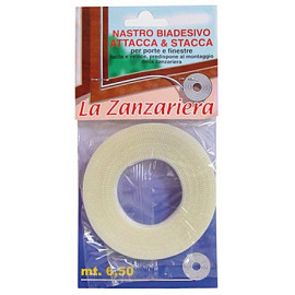 NASTRO VELCRO RICAMB. 6,6x10mm