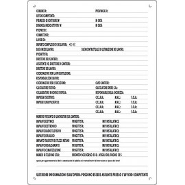 CARTELLO CONC. EDILIZIA 60x40