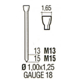 CHIODINI M 13 cTESTA PICC.mm13