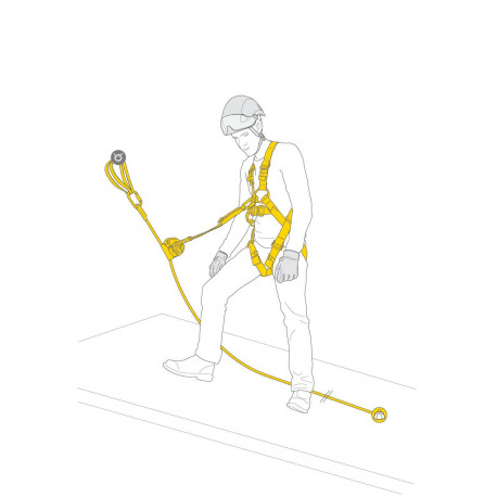 KIT ANTICADUTA ASAP LOCK 10 M TAGLIA 1