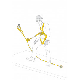 KIT ANTICADUTA ASAP LOCK 10 M TAGLIA 2